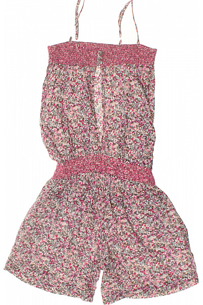 MAVI růžový květinový overal bez rukávů letní Velikost s | MAVI | obrázek 3