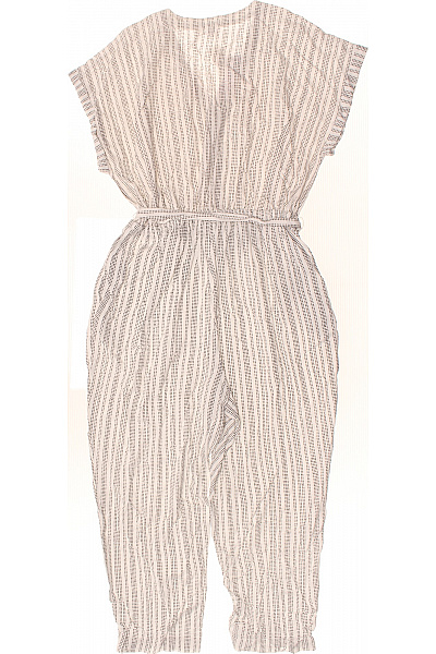 Gap dámský pruhovaný overal s krátkým rukávem a páskem Velikost XL | Gap | obrázek 3