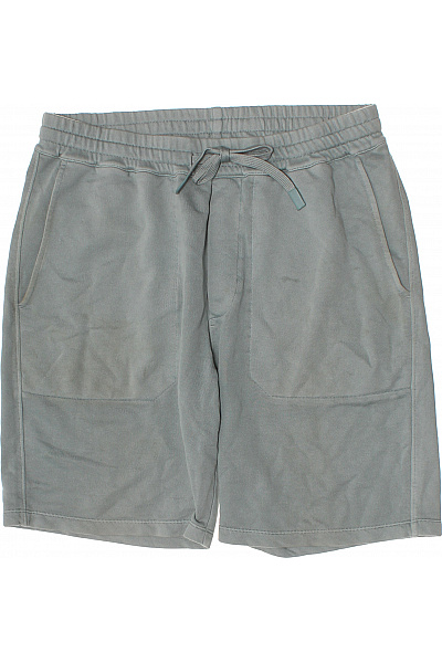 Trusted Handwork Pánské Teplákové Kraťasy Volnočasové S Kapsami Stahovací šedé Vel. XL