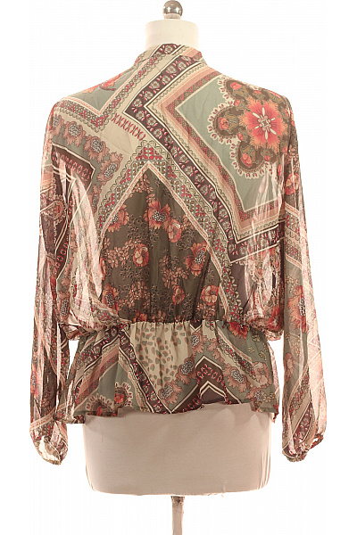 OLTRE Dámská halenka s dlouhým rukávem a potiskem boho Vel. L | OLTRE | obrázek 2