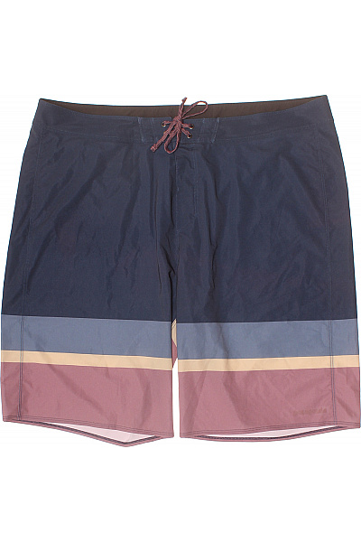 Patagonia Pánské kraťasy pruhované volnočasové plážové modré Velikost 38 | Patagonia | obrázek 2