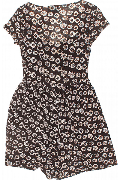 asos černobílé květinové overaly s krátkým rukávem Velikost 36 | asos | obrázek 2