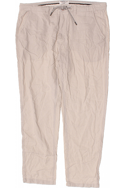 Eight2Nine Pánské Volnočasové Plátěné Kalhoty Béžové Vel. EU 36