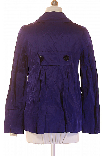 ST.EMILE Dámský fialový kabát krátký elegantní moderní Velikost DE 34 | ST.EMILE | obrázek 3