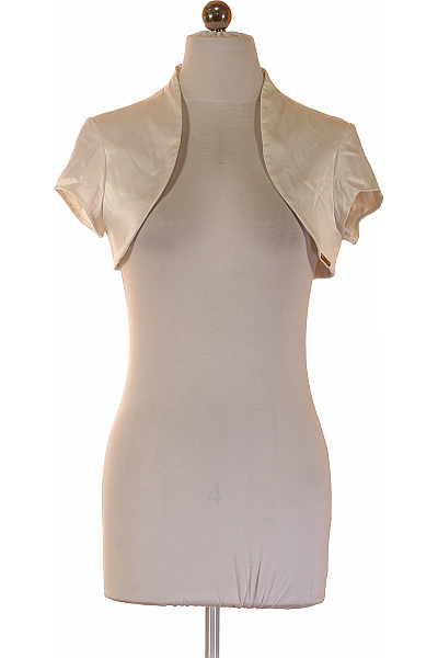 Rinascimento Dámské bolerko krátký rukáv elegantní béžové Vel. M | Rinascimento | obrázek 2