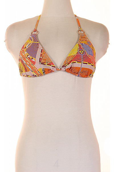 barevné trojúhelníkové plavková podprsenka za krk Velikost M | Unimoda | obrázek 2