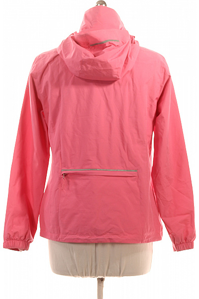 RABE Dámská růžová polyesterová lehká funkční větrovka s kapucí na jaro Velikost DE 40 | RABE | obrázek 2