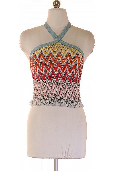 MISSONI barevné dámské tílko bez rukávů s potiskem Velikost 42 | MISSONI | obrázek 2