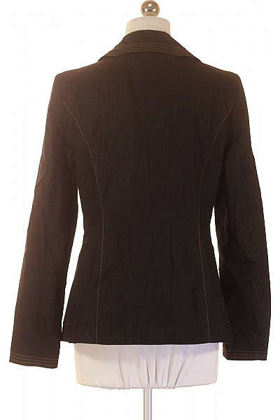 BETTY BARCLAY Dámské bavlněné sako elegantní hnědé dvouřadé na běžné nošení Vel. 36 | BETTY BARCLAY | obrázek 3
