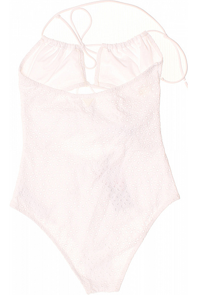 Guess jednodílné plavky na zavazování s průstřihy květinové bílé Velikost S | Guess | obrázek 2