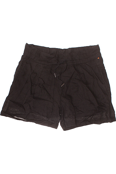 Hugo Boss Dámské černé volnočasové kraťasy s gumou v pase Velikost XL | Hugo Boss | obrázek 2