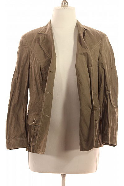 GERRY WEBER Dámské sako khaki volnočasové elegantní business Velikost DE 48 | GERRY WEBER | obrázek 4