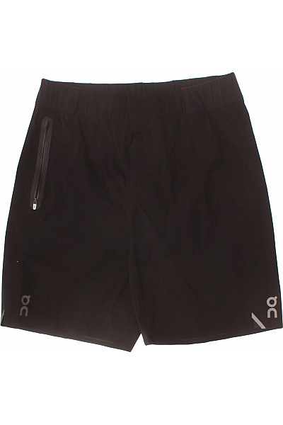 Pánské černé Sportovní Kraťasy S Kapsami A Zipem Vel. S