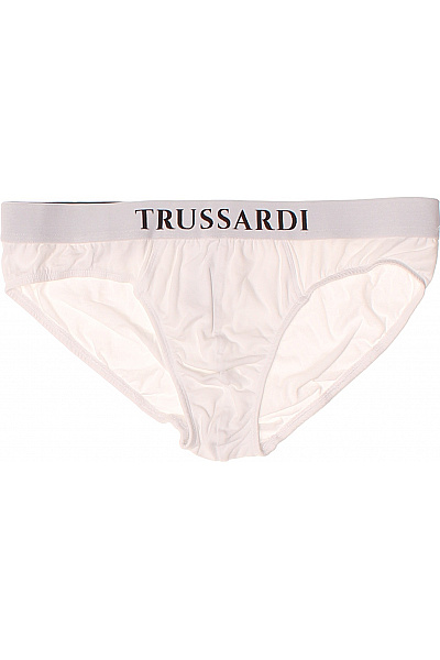 Trussardi pánské bavlněné elastenové bílé slipové spodní prádlo Vel. EU XL | Trussardi | obrázek 2