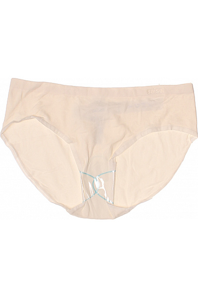 SAISEI Dámské Kalhotky Béžové Hladké Velikost EU M