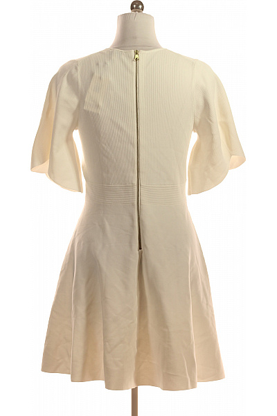 ted baker Dámské pletené šaty krátký rukáv bílé Velikost 4 | ted baker | obrázek 2