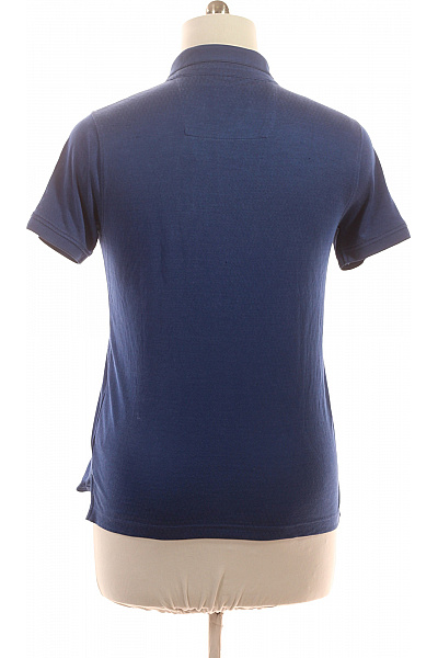 CERRUTI Pánské modré polo tričko s krátkým rukávem a límečkem Vel. M | CERRUTI | obrázek 2