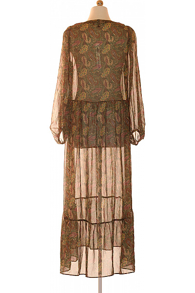 ILSE JACOBSEN Dámské dlouhé šaty s potiskem boho Velikost 38 | ILSE JACOBSEN | obrázek 3