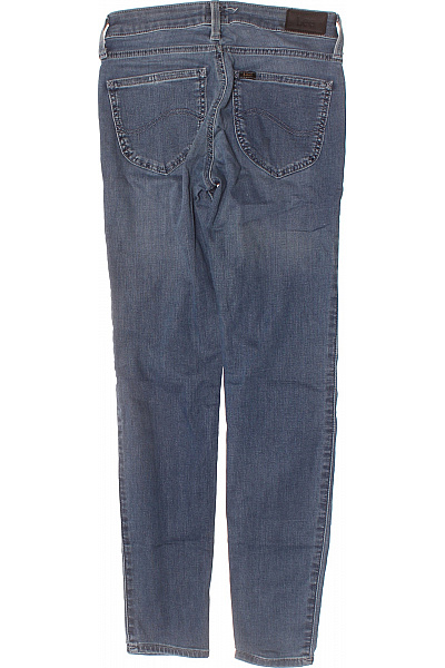 Lee  Dámské bavlněné modré džíny strečové skinny seprané Vel. W26 | Lee  | obrázek 2