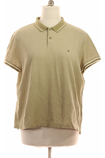 TOMMY HILFIGER Pánské bavlněné polo tričko s krátkým rukávem a límečkem Vel. EU XXXL | TOMMY HILFIGER | obrázek 2