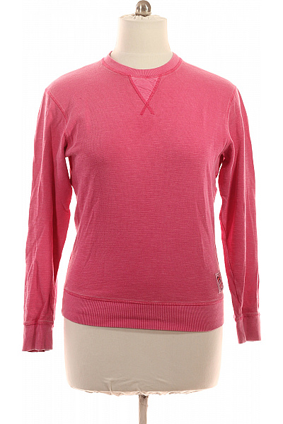 Scotch & Soda růžová bavlněná mikina bez kapuce crewneck s dlouhým rukávem Vel. L | Scotch & Soda | obrázek 2