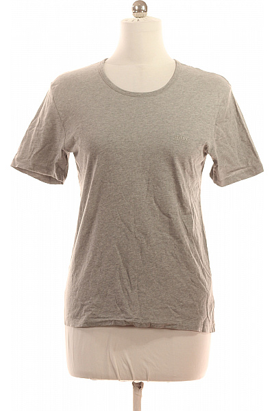 Hugo Boss Dámské tričko s krátkým rukávem jednobarevné basic bavlna Vel. m | Hugo Boss | obrázek 2