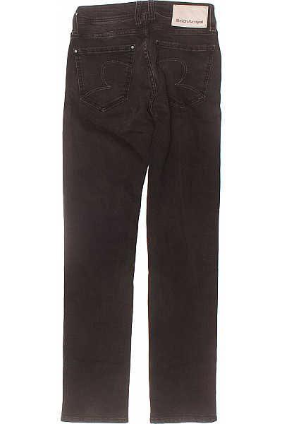 RICH&ROYAL Dámské džíny rovné šedé bavlněné seprané Velikost 26 | RICH&ROYAL | obrázek 2