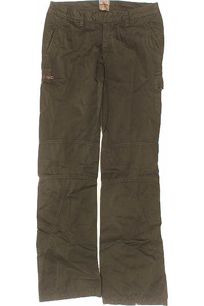 Mason´s Pánské bavlněné cargo kalhoty zelené volnočasové dlouhé s kapsami Velikost 16 | Mason´s | obrázek 2