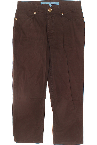 Escada Dámské hnědé volnočasové kalhoty rovné Vel. 38 | Escada | obrázek 2