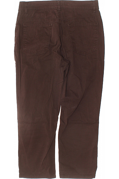 Escada Dámské hnědé volnočasové kalhoty rovné Vel. 38 | Escada | obrázek 3