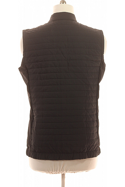 ADIDAS Pánská prošívaná vesta bez rukávů černá Velikost L | ADIDAS | obrázek 3