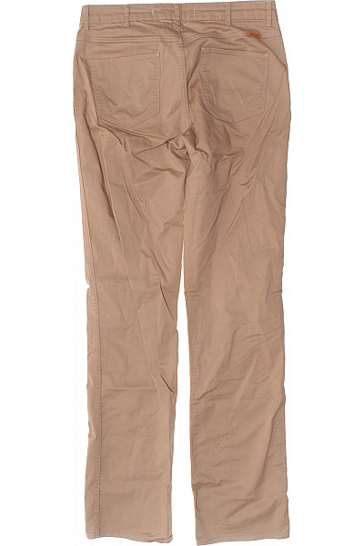 Wrangler Dámské bavlněné kalhoty volnočasové rovné béžové Velikost M | Wrangler | obrázek 3