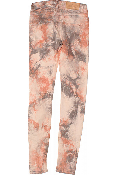 DESIGNERS Dámské bavlněné džíny skinny tie-dye ležérní jarní Vel. 26 | DESIGNERS | obrázek 3