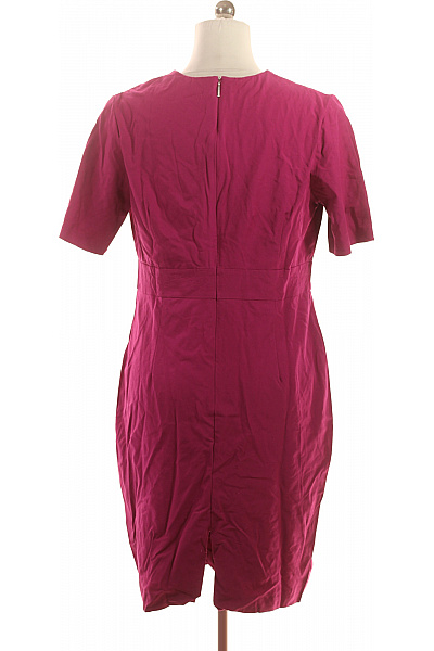 s.OLIVER dámské šaty krátký rukáv zavinovací elegantní koktejlové růžové Velikost 42 | s.OLIVER | obrázek 3