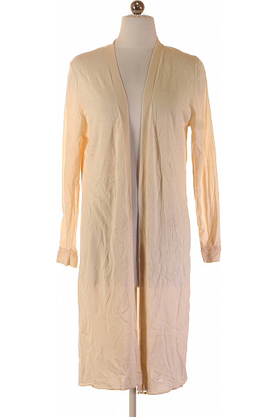 MARCCAIN Dámský Prodloužený Kardigan Beze Zapínání Jarní Lehký Vel. 3