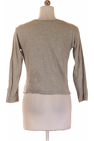 Gap Dívčí šedé tričko dlouhý rukáv s potiskem Vel. L | Gap | obrázek 3