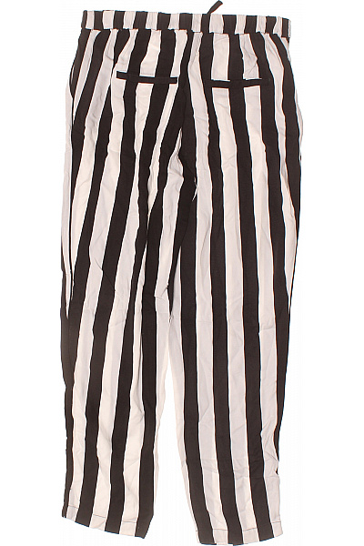 MANGO Dámské kalhoty pruhované volnočasové Velikost EU m | MANGO | obrázek 3