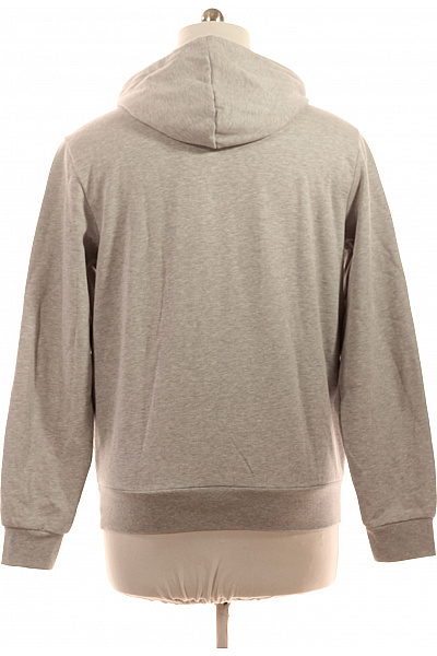 LACOSTE šedá bavlněná mikina s kapucí a klokaní kapsou přes hlavu Vel. US L | LACOSTE | obrázek 2
