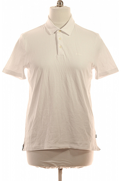 Hugo Boss Pánské bavlněné polo tričko s krátkým rukávem jednobarevné s výšivkou Vel. XL | Hugo Boss | obrázek 2