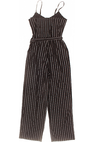 ONLY černobílé pruhovaný overal bez rukávů letní Vel. S | ONLY | obrázek 2