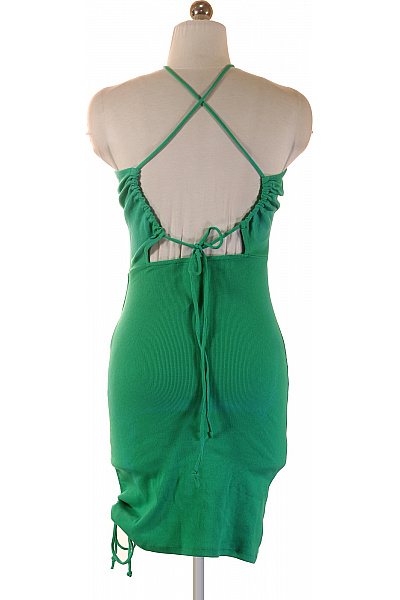 Gestuz Zelené šaty bez rukávů na ramínka letní mini sexy žebrované Vel. XS | Gestuz | obrázek 2