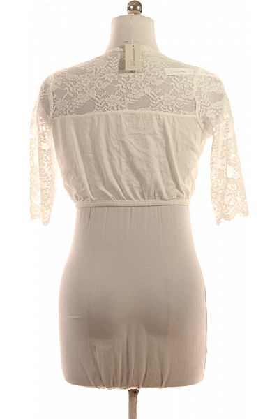 Stockerpoint Dámské bílé krajkové bolerko s tříčtvrtečním rukávem z polyamidu Velikost 40 | Stockerpoint | obrázek 2