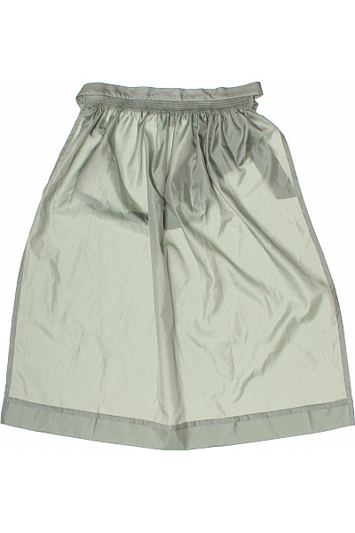 Dámská Midi Sukně Průsvitná Splývavá Velikost 36