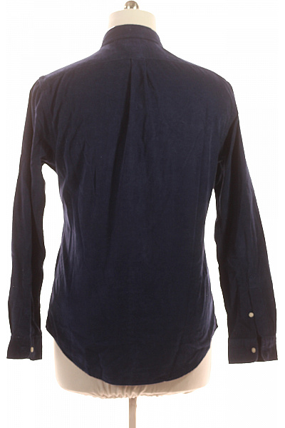 Ralph Lauren Pánská bavlněná tmavě modrá košile s dlouhým rukávem ležérní Vel. M | Ralph Lauren | obrázek 3