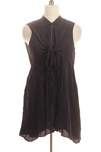 Ulla Popken šaty Bez Rukávů Propínací Volné Letní Vel. 46/48