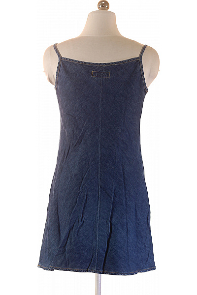 DIESEL dámské džínové šaty na ramínka s kapsami letní volnočasové krátké Vel. M | DIESEL | obrázek 2