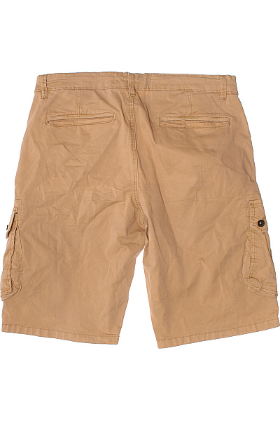 Norway Pánské bavlněné kraťasy cargo volnočasové béžové s kapsami Velikost L | Norway | obrázek 3