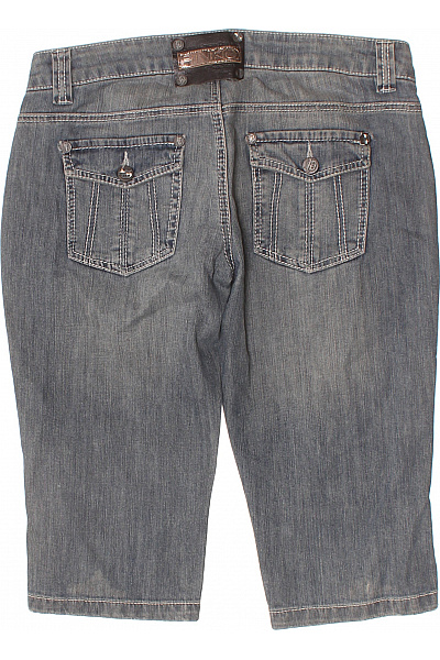 PIMKIE dámské džínové kraťasy s kapsami volnočasové pod kolena Velikost 30 | PIMKIE | obrázek 2