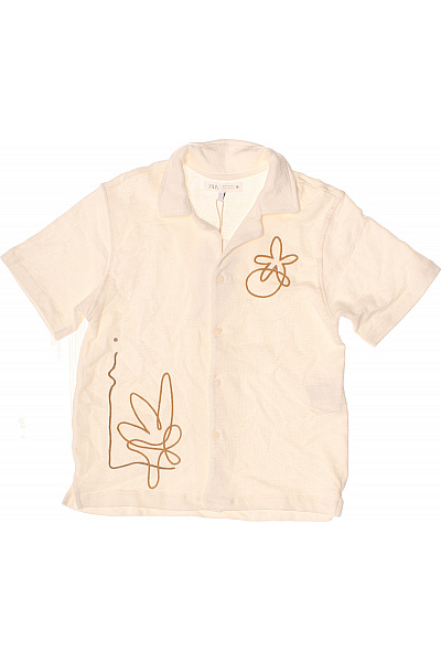 ZARA Dětská košile béžová s potiskem Velikost 134 | ZARA | obrázek 2