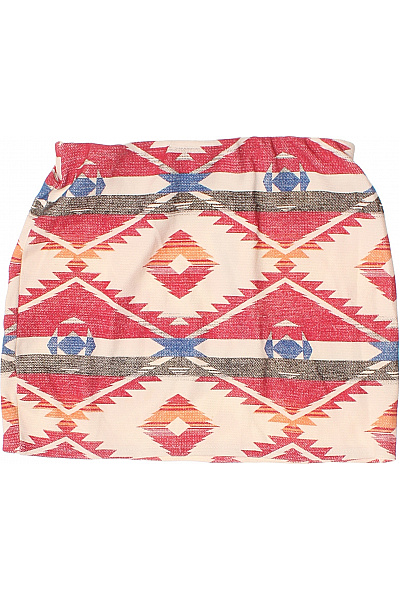 ZARA Dámská krátká sukně vzorovaná etno s pružným pasem Velikost M | ZARA | obrázek 3